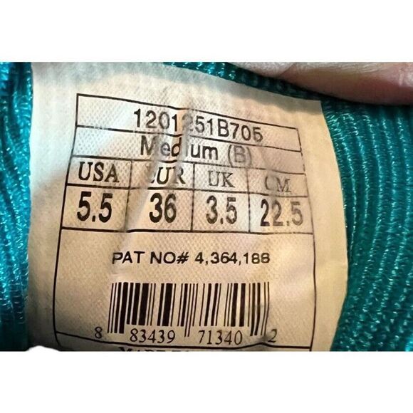 Brooks Athletic Shoes Size 5.5 Blue/Green - Picture 6 of 7